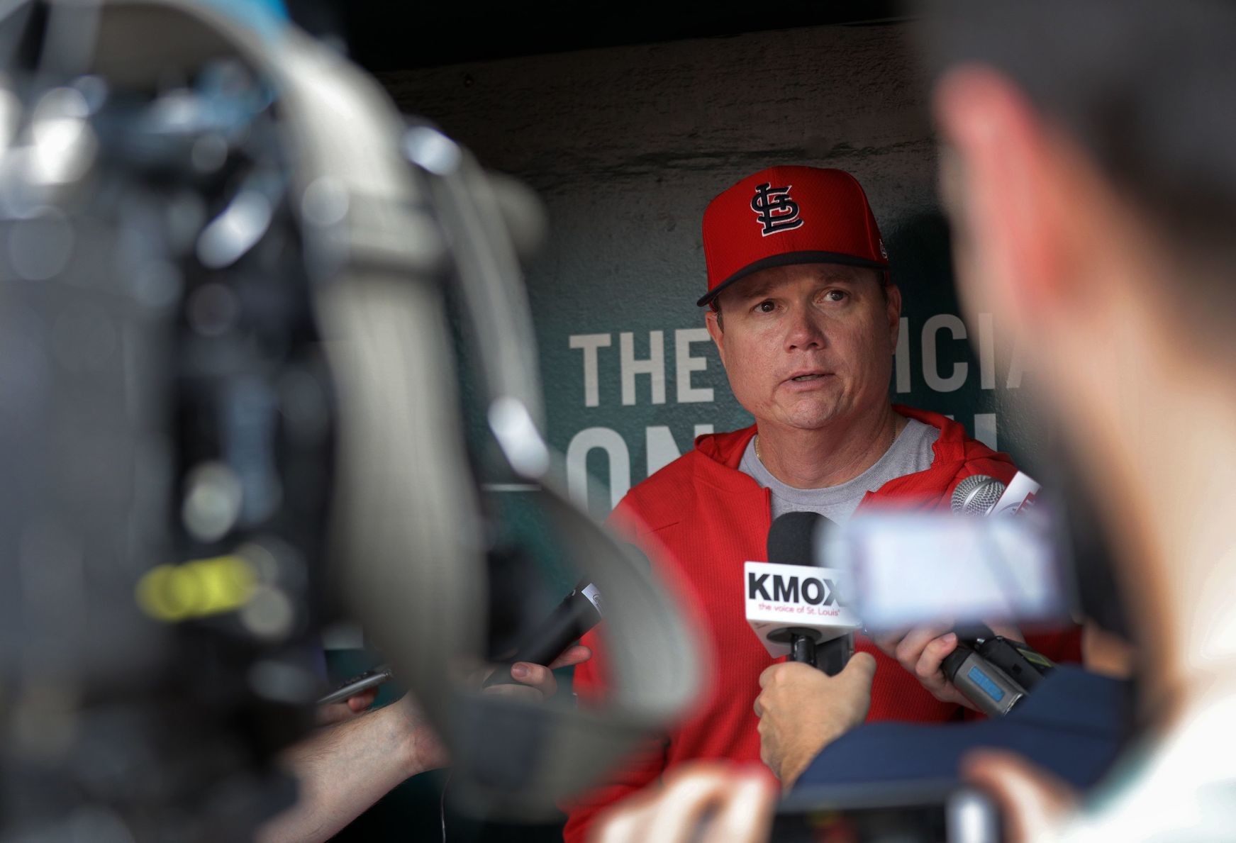 Cardinals work out after All Star break